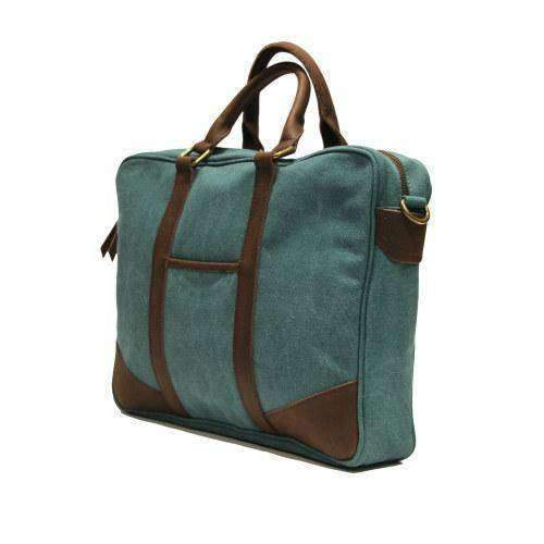 ZEDE PARIS - Wholesale Laptop Bag - Unisex - ARTS-ET-METIERS - Canvas and leather laptop bag15