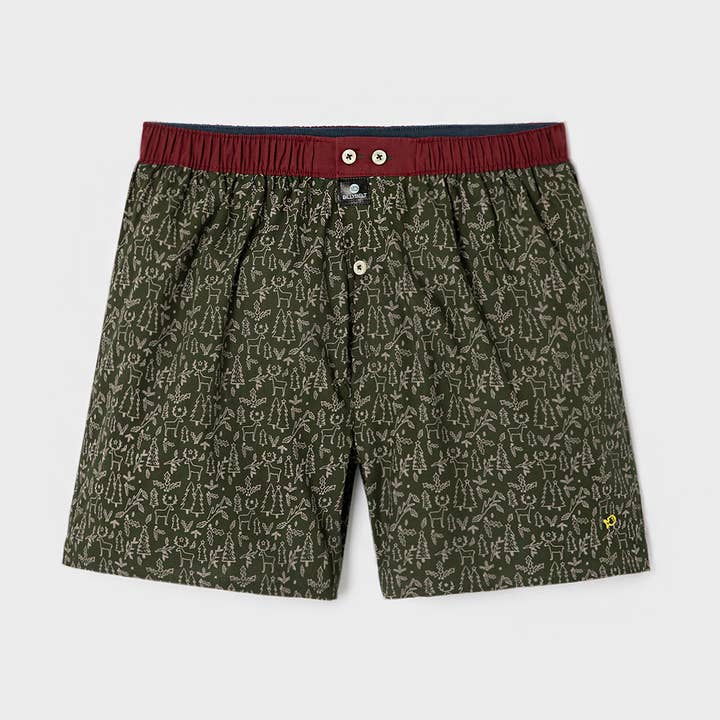 100% Organic Cotton Boxer Shorts - Rovaniemi for wholesale by BILLYBELT