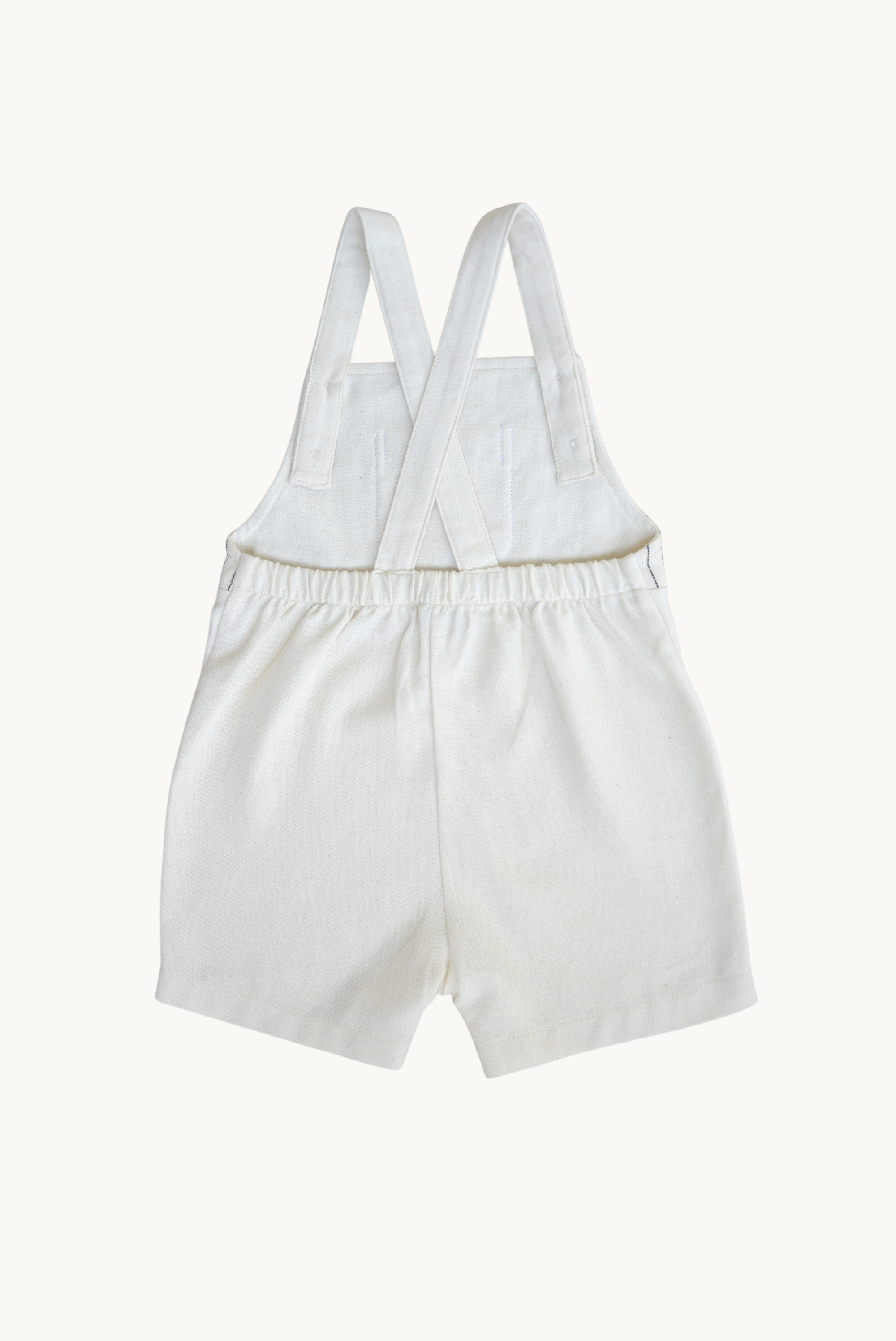 Eli & Nev (we cover U.S. import duties) - Wholesale Overalls - Baby - Baby / Kids Striped Overalls Fig Detail 100% Cotton1