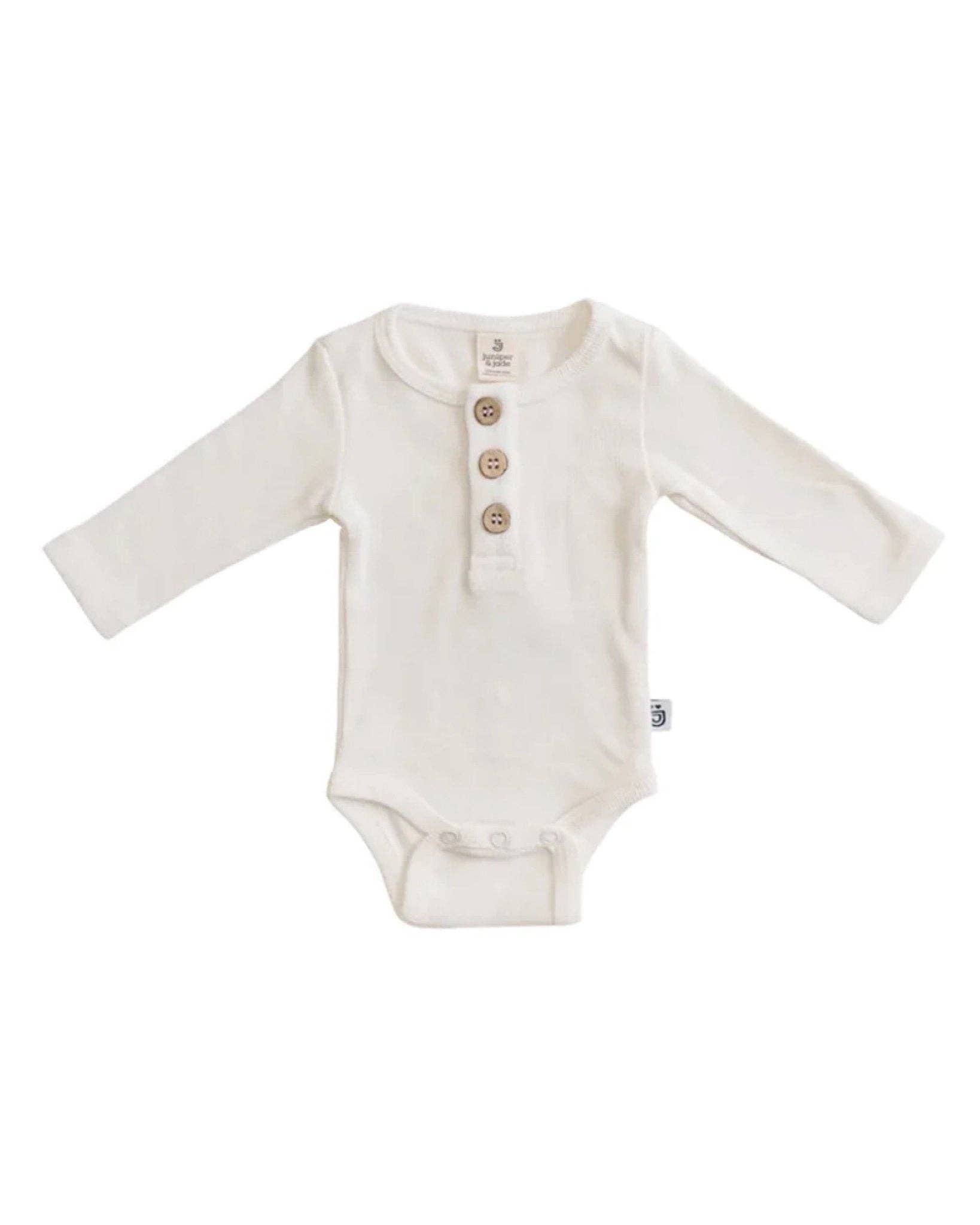 Lucky Panda Kids - Wholesale Bodysuit (Non-Footed) - Baby - Organic 3 Button Bodysuit | Milk3