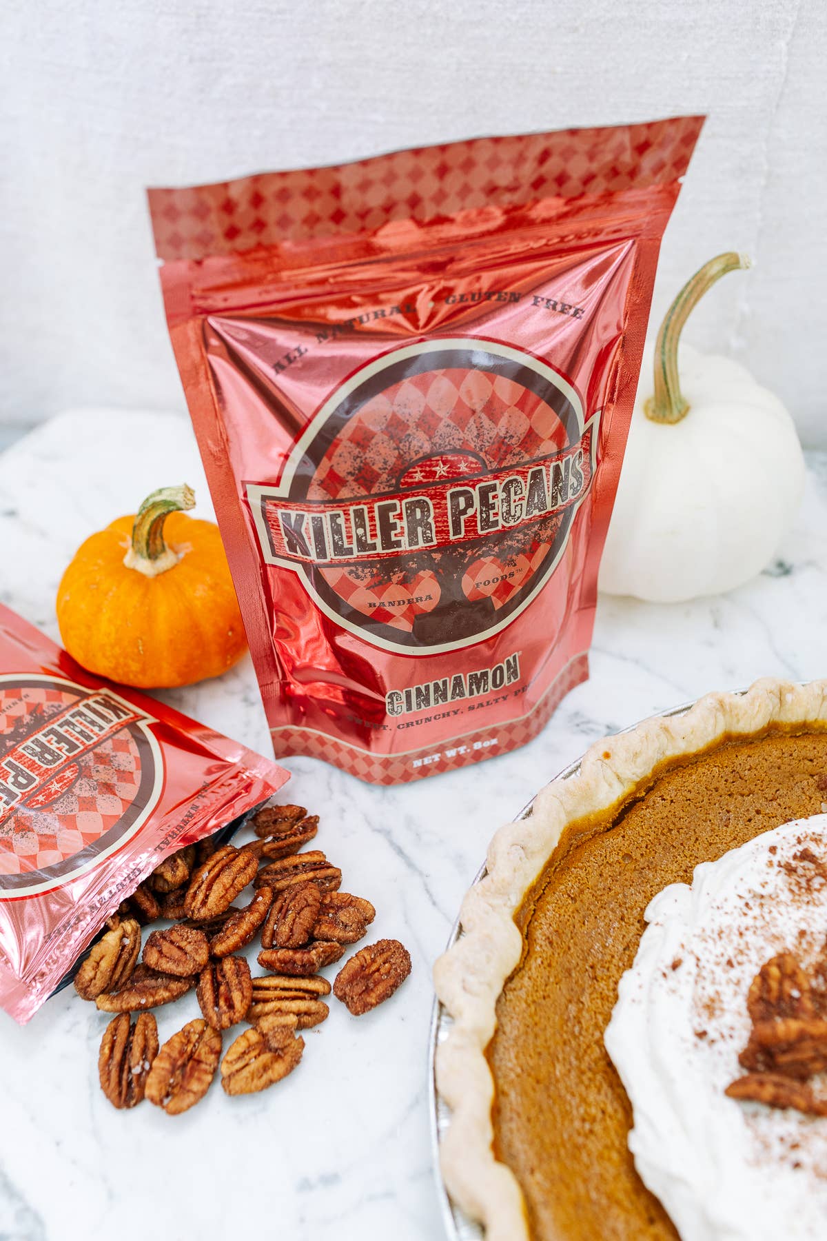 Killer pecans - Wholesale Nuts - Cinnamon Sugar Killer Pecans, Sweet, Salty, Crunchy! 8 oz5