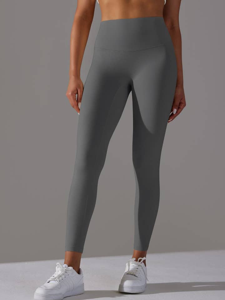 HIDDENBRAND - Wholesale Athletic/Lounge Leggings - Women's - Double-Sided Brushed Nude Breathable Yoga Pants31