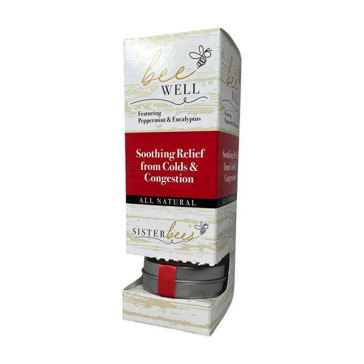 Sister Bees LLC - Wholesale Healing salve/balm/cream - Bee Well Balm (Soothing relief from Colds & Congestion)