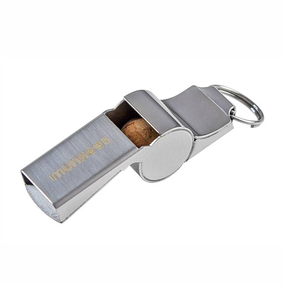 AceCamp - Wholesale Sporting Accessories - Munkees Stainless Steel Whistle 4