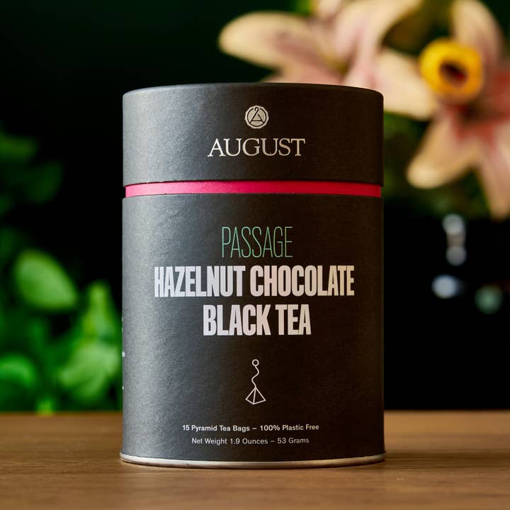 Passage - Thé Noir au Chocolat et Noisette - 15 Sachets de Thé pour la vente par August Uncommon Tea
