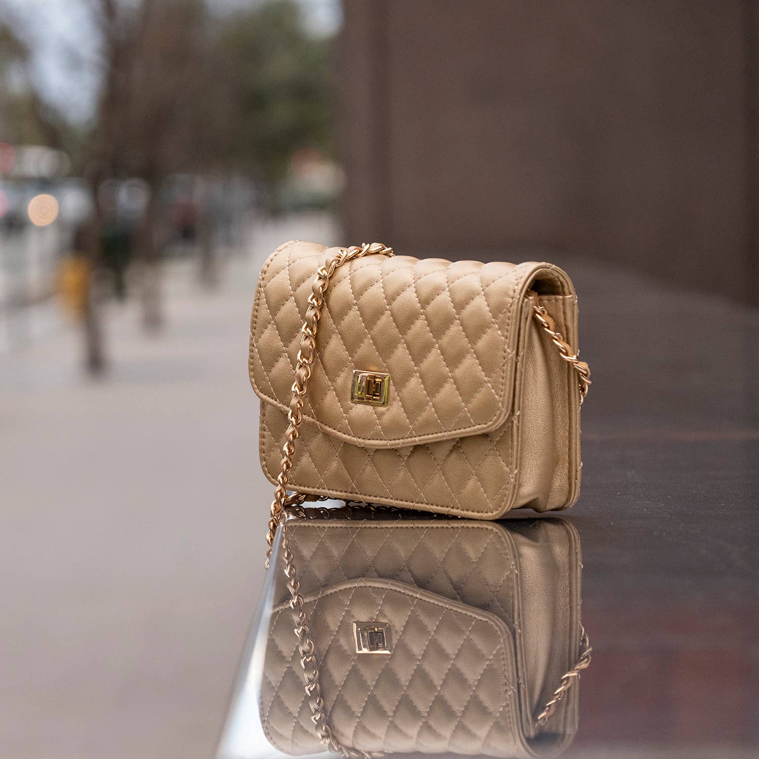 Mellow World - Wholesale Crossbody Bag - Women's - Amanda Quilted Crossbody Clutch7