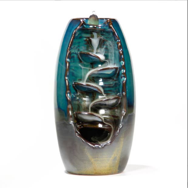 Designs by Deekay Inc. - Wholesale Incense Holder - Serpent Falls Backflow Burner (8 in.)