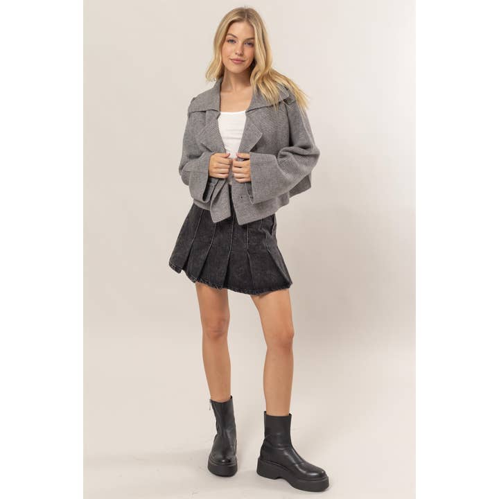 HYFVE - Wholesale Jacket - Women's - Double Breast Sweater Trench Jacket13