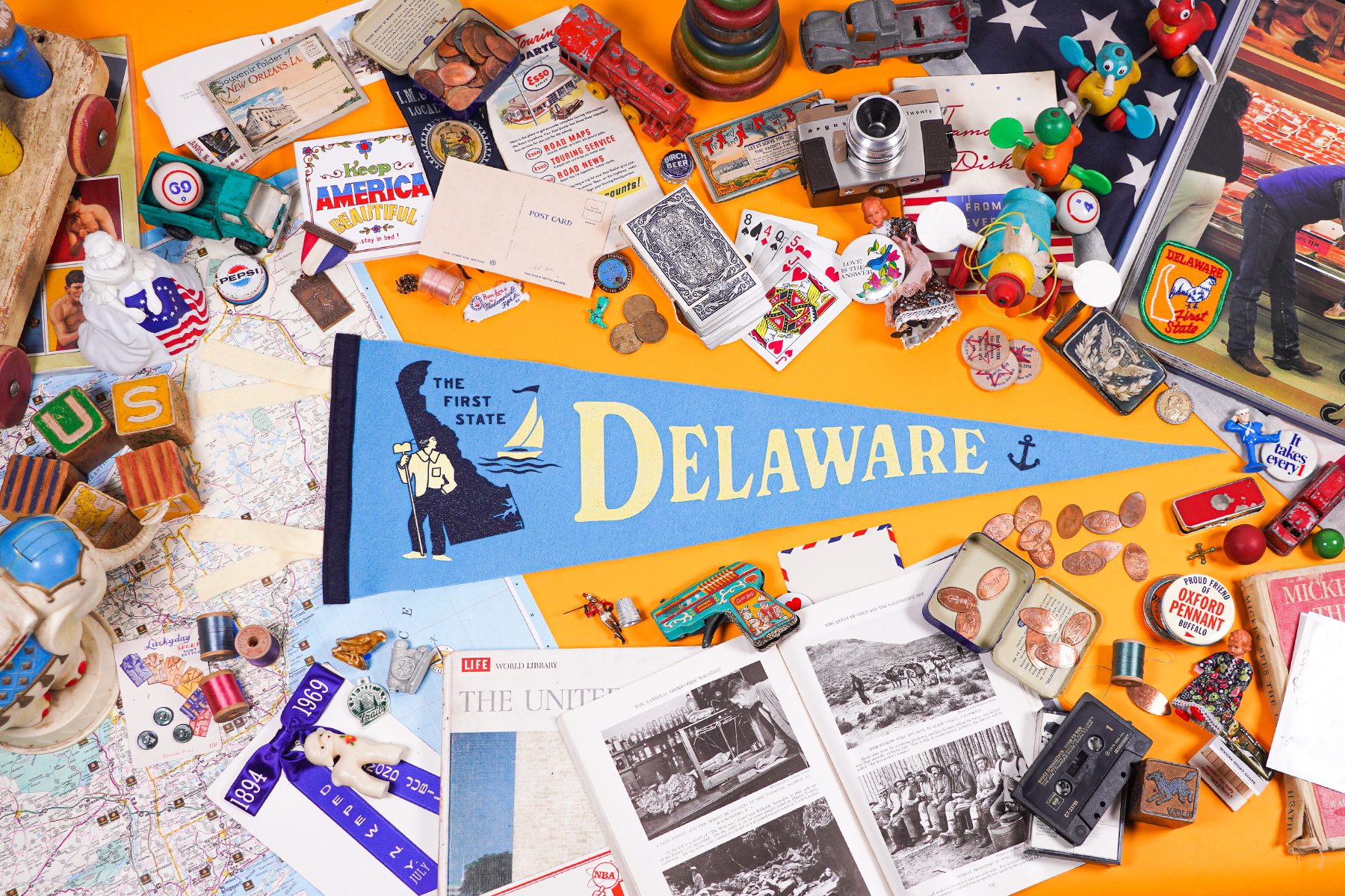Oxford Pennant - Wholesale Flag - Delaware Pennant1
