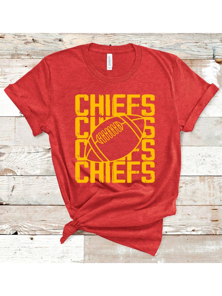 American Threadz Apparel - Wholesale Screen Printed T-Shirt - Women's - Custom Mascot Stacked Tee6