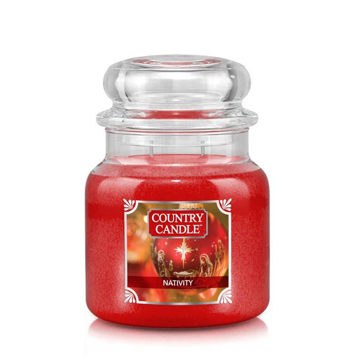 Seifen-Shop - Wholesale Jar/Filled Candle - Landkrug Mittel Krippe