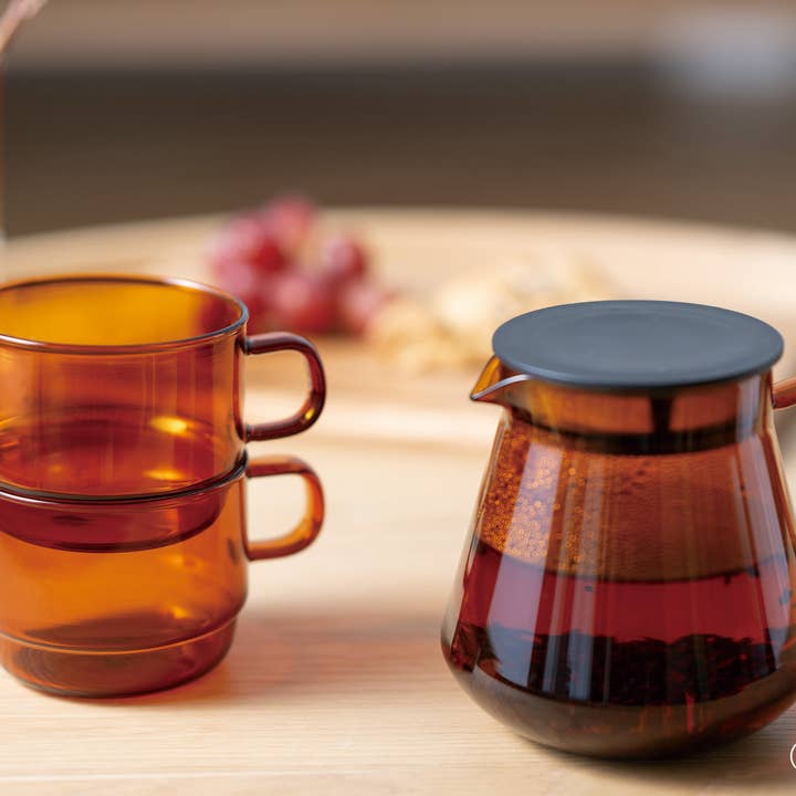 HARIO USA - Wholesale Tea Pot - Colors Glass Coffee and Tea Server 600mL2