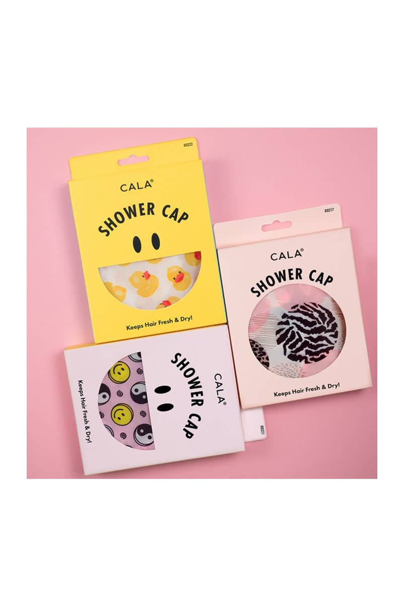 PINEAPPLE Beauty - Wholesale Showercap - CALA 69217 Wild Style Shower Cap - 6 pcs3