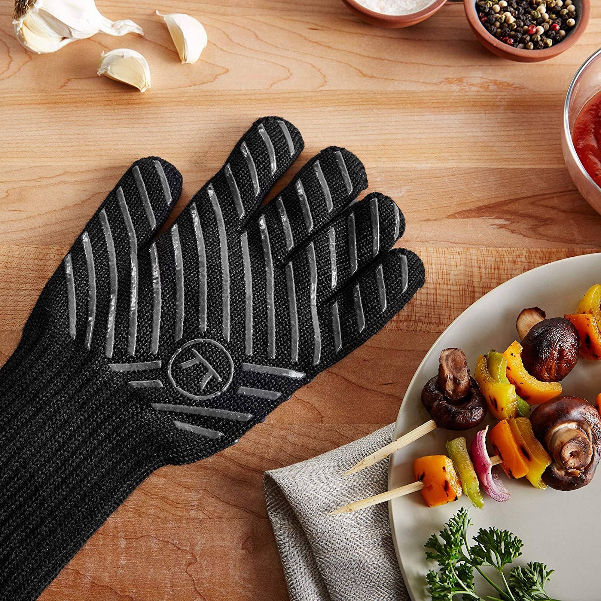 Fox Run Brands - Vente Gants de cuisine/maniques - Gant de barbecue Outset Professional pour températures élevées, L/XL, 13 pouces3