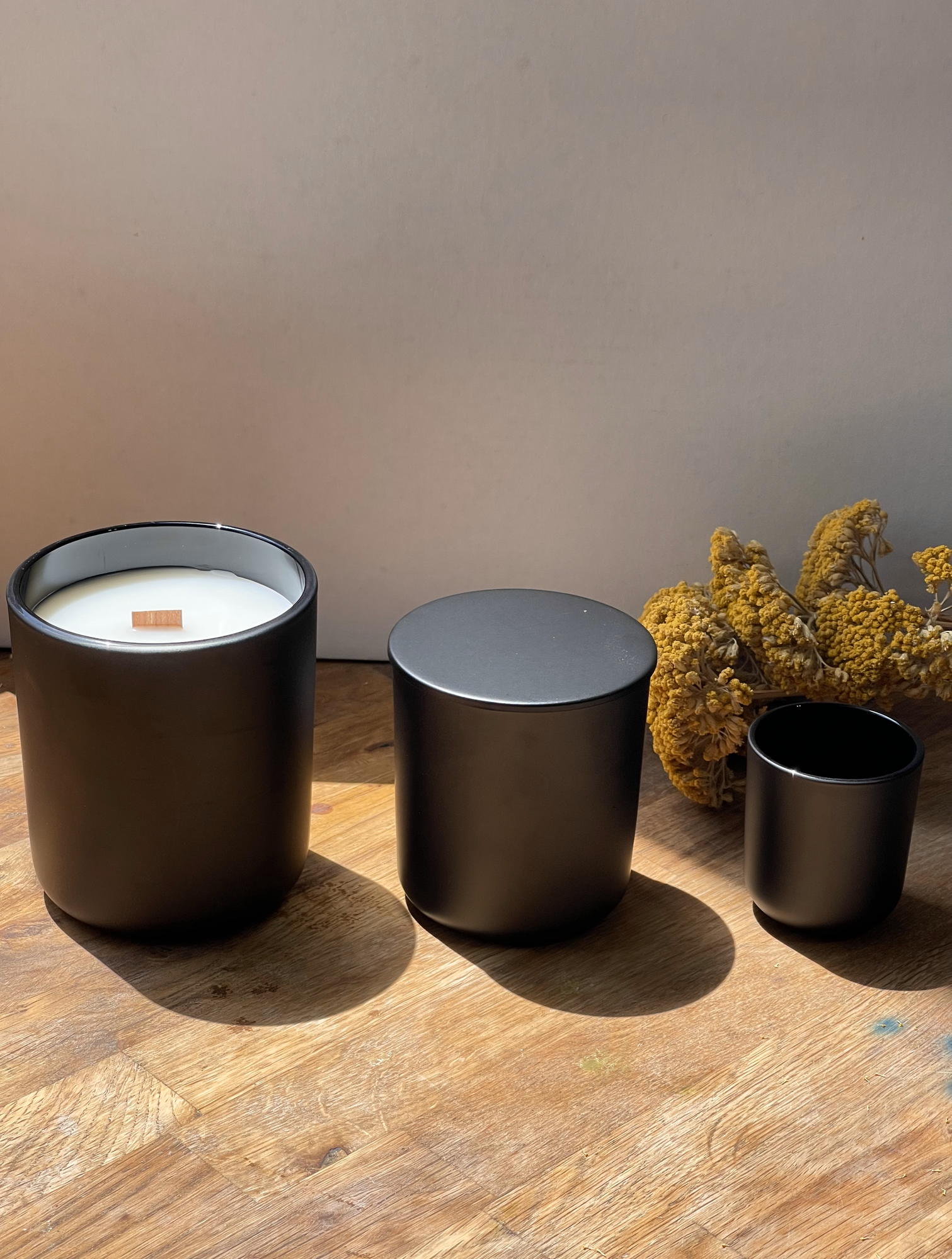 Mrs. Candlier - Wholesale Jar/Filled Candle - Coconut Candle with Wood Wick 8 & 13 oz | Custom label11