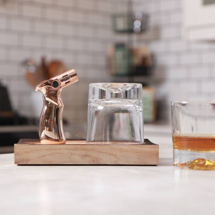 Motor City Barrels - Wholesale Cocktail/Liquor Glass - Ember Series Barrel Smoked Cocktail Kit3