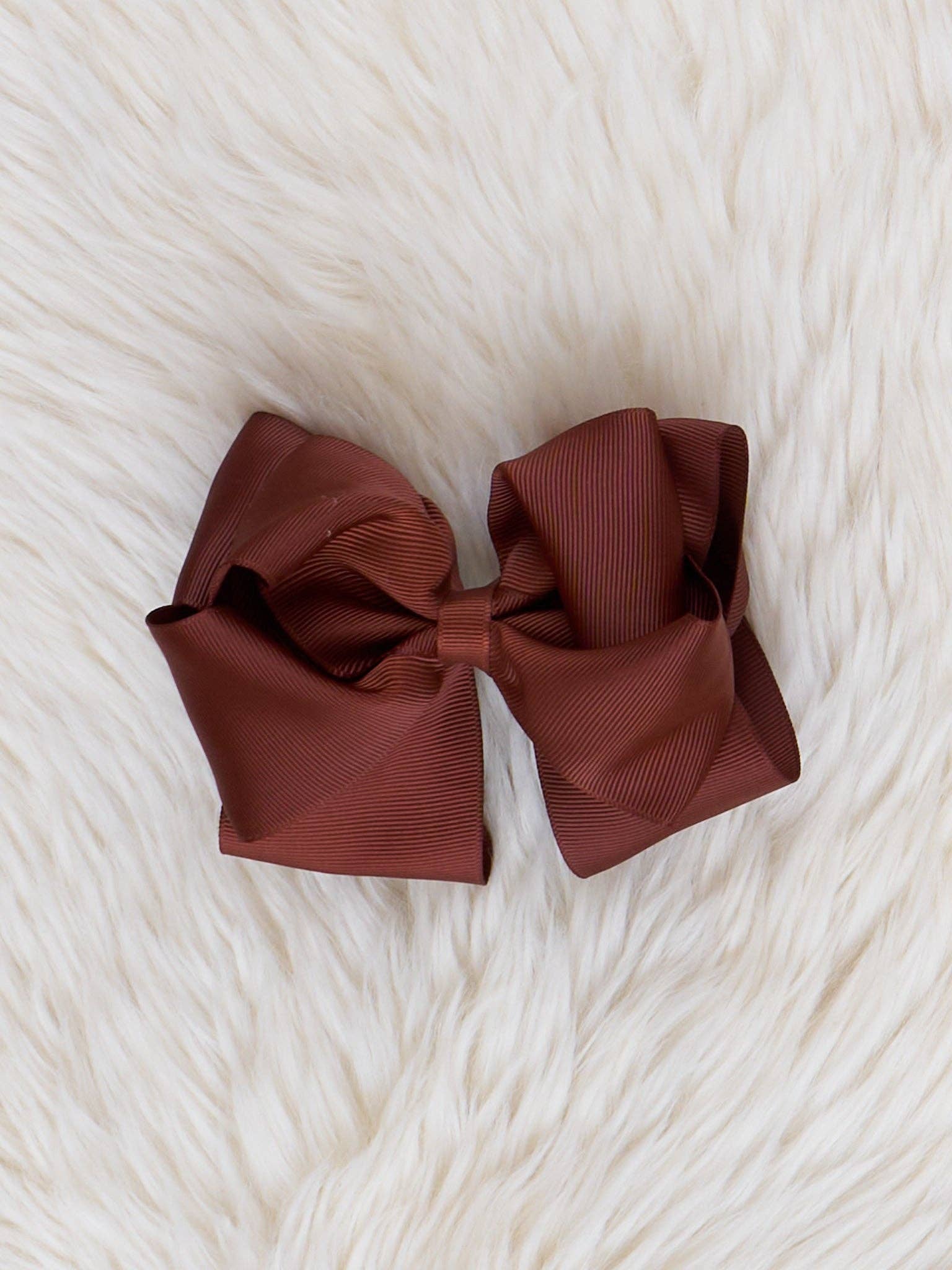 Marie Nicole Clothing - Wholesale Hair Bow - Kids - Double Layer Bow 5 Inch - 70 Colors Available18