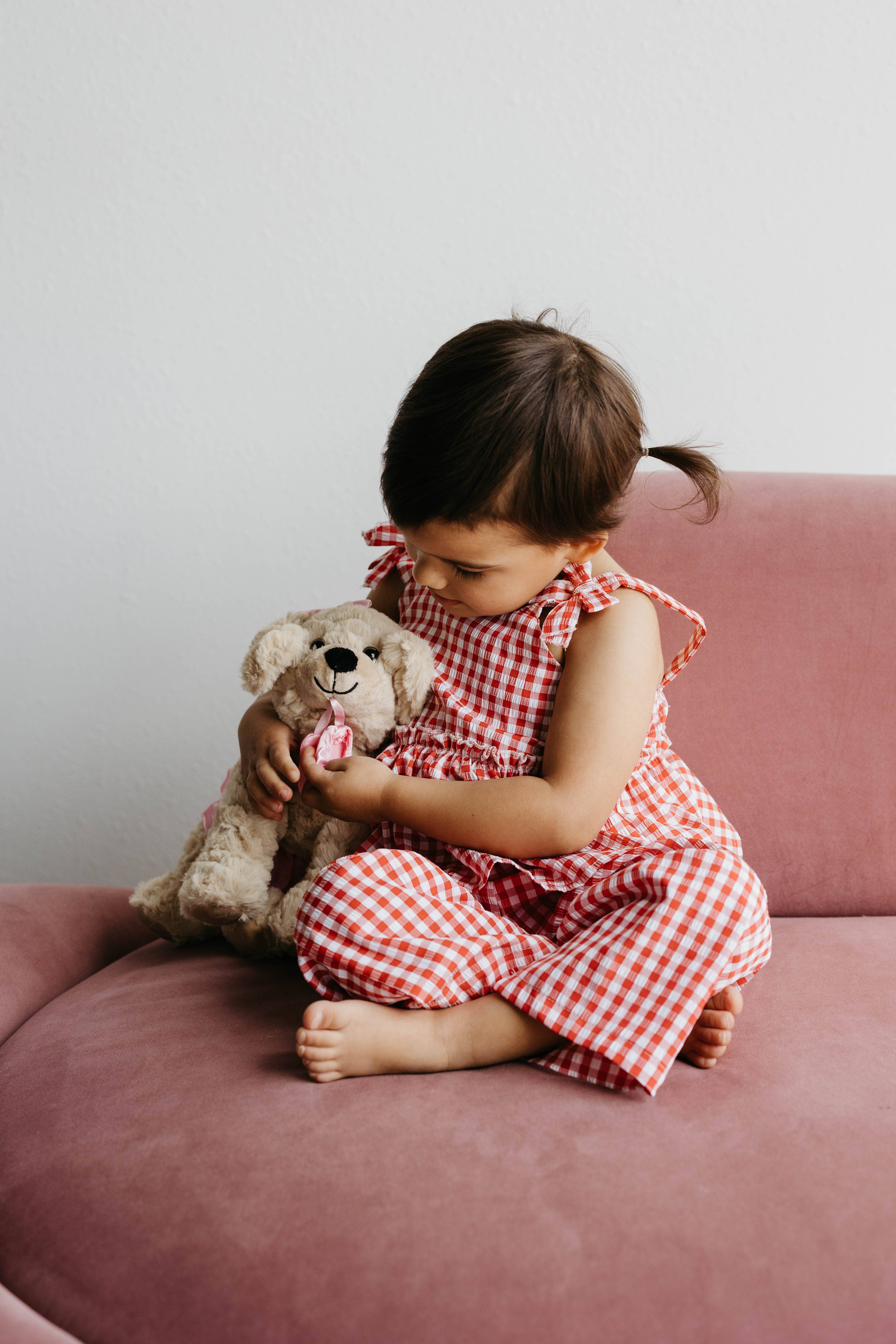 The Petting Zoo - Venta al por mayor Peluche - Niños y bebés - Peluche de Perrito Bailarina de 10" (24 cm) Rosa3