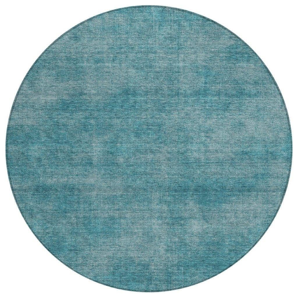 LOOMLAN – wholesale Area rug – Orlena Teal Washable Indoor-Outdoor Rug9