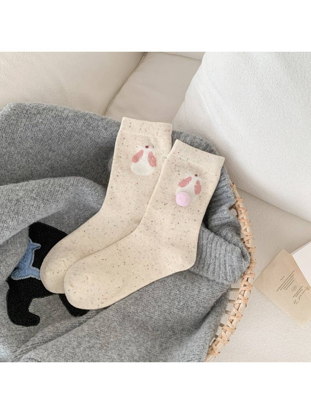 Funkyrel® Atzbranding Limited - Vendita all'ingrosso Calzini - Donna - Rufia - Calzini Invernali da Donna con Motivo di Animali Cartoon3