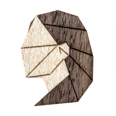 Virgo Brooch for wholesale by Bewooden