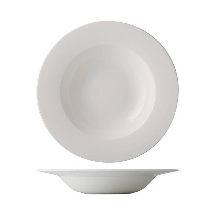 EcoQuality - Venta al por mayor Bol de mesa - Bol para pasta de 12" – Plato de servicio elegante y espacioso de 26 oz