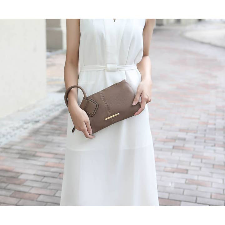 MKF Collection - Wholesale Clutch Bag - Women's - Luna Clutch/Wristlet Handbag Women by Mia K