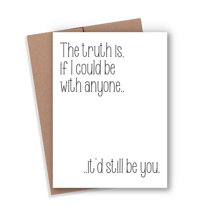 Carte avec vous pour la vente par Expression Design Co