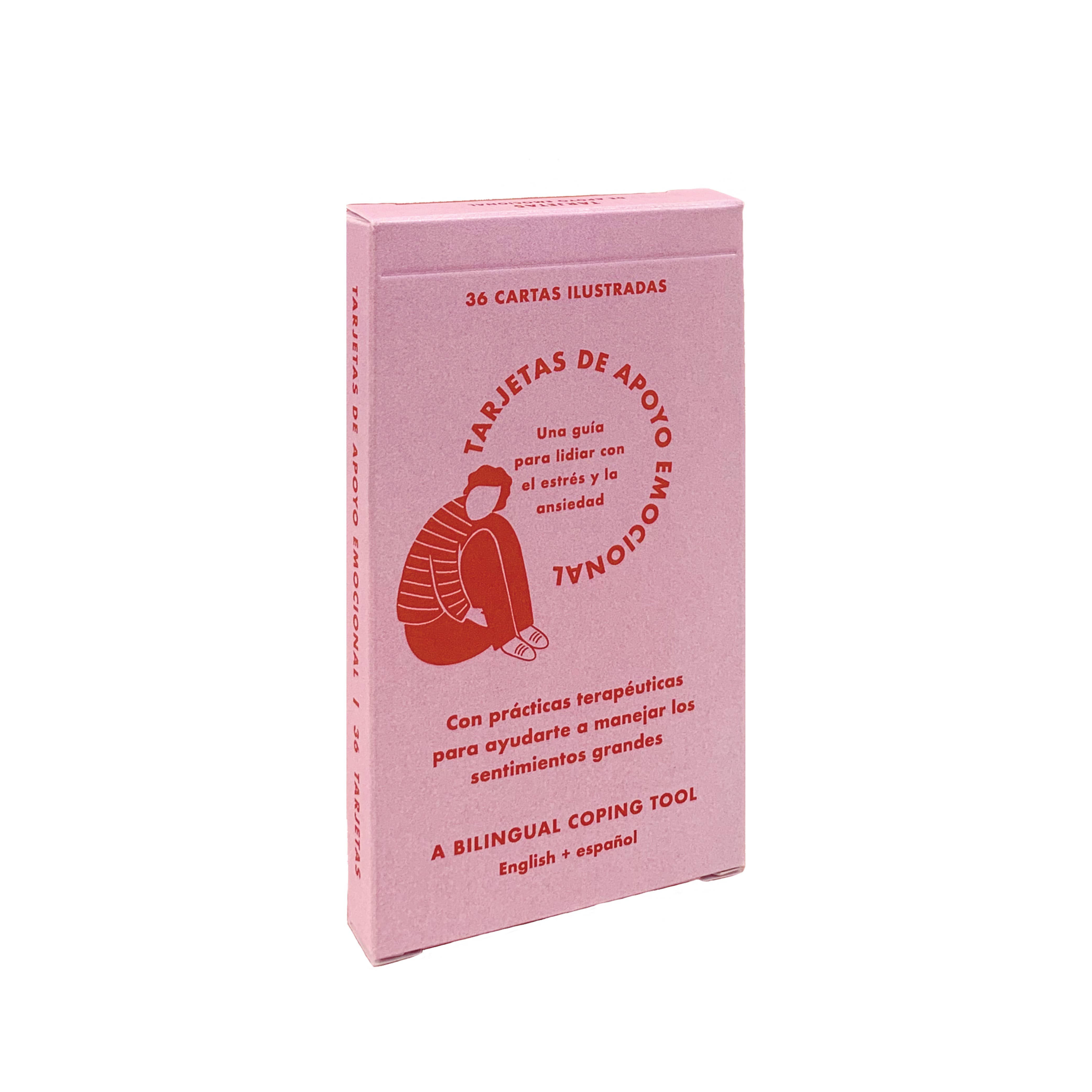 Odd Daughter Paper Co. - Wholesale Tarot Cards - Spanish Support Deck (Bilingual) - Mental Health Card Deck