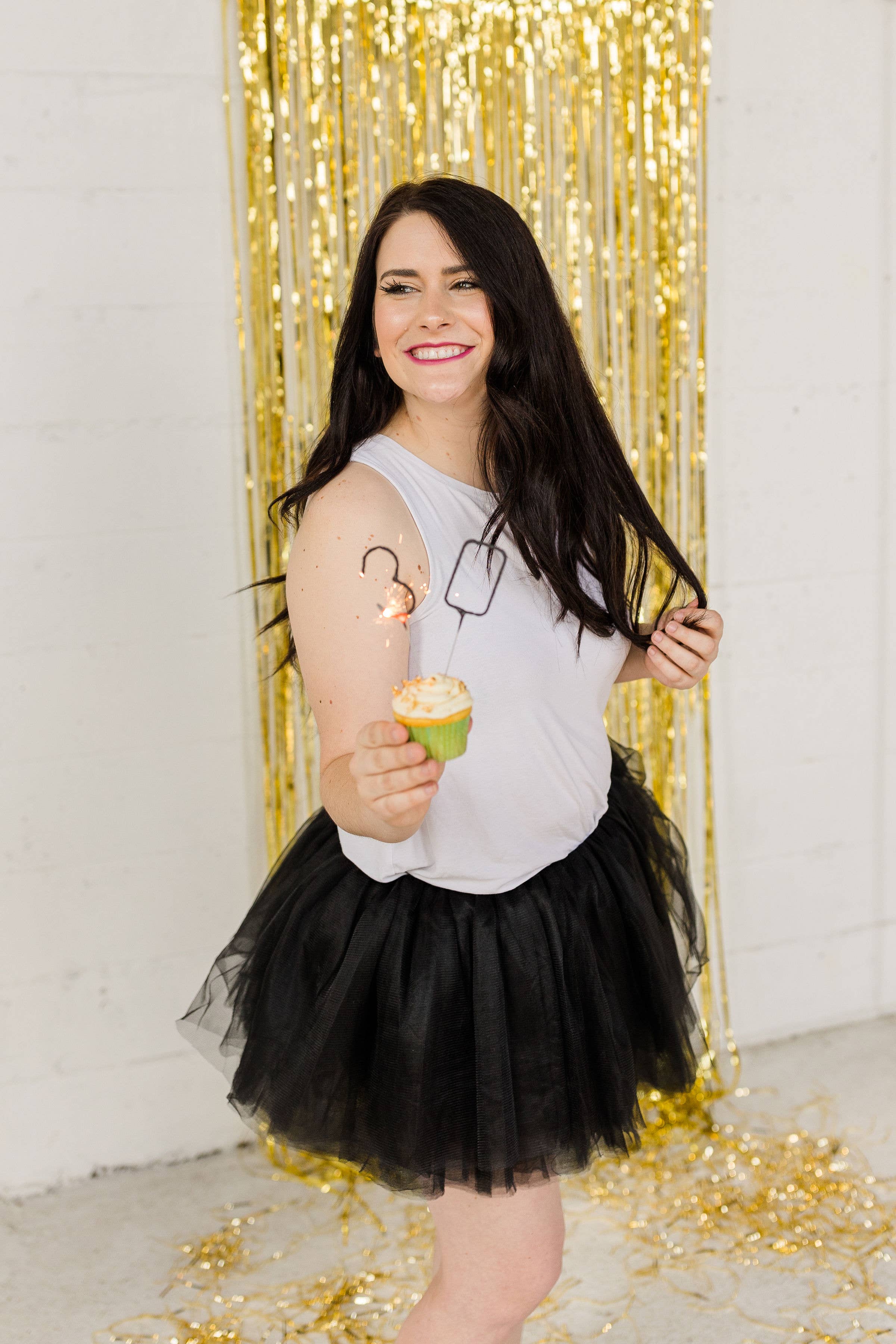 The Glam Goat - Wholesale Tutu - Kids - Full Layered Black Tutu, Full Tutu Skirt, Black tutu4