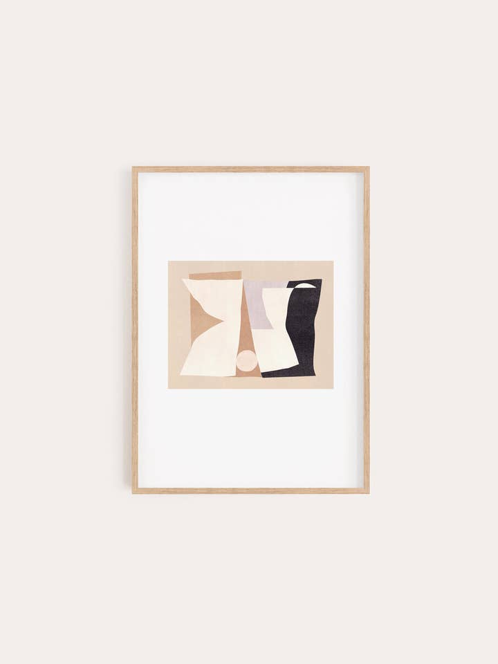 Art print A4 Cubist for wholesale by Oak Gallery