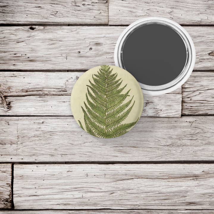 NatureCuts - Wholesale Lapel Pin/Button - Fern Pin Button, Fern Keychain, Fern Magnet4