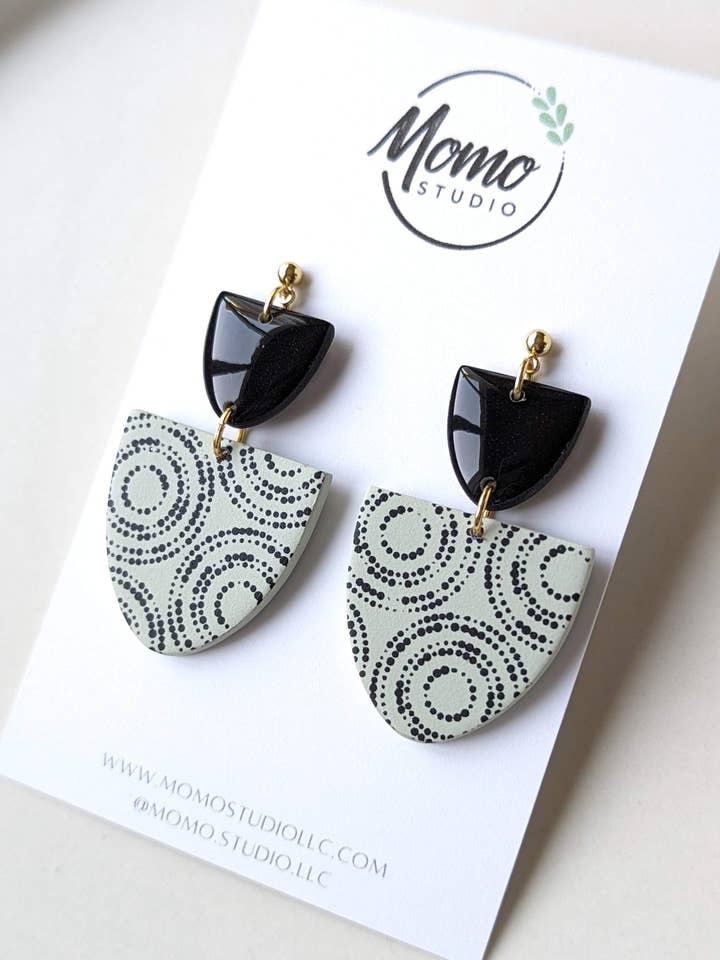 Coleção Celeste + Preto #1 por atacado de Momo Studio LLC