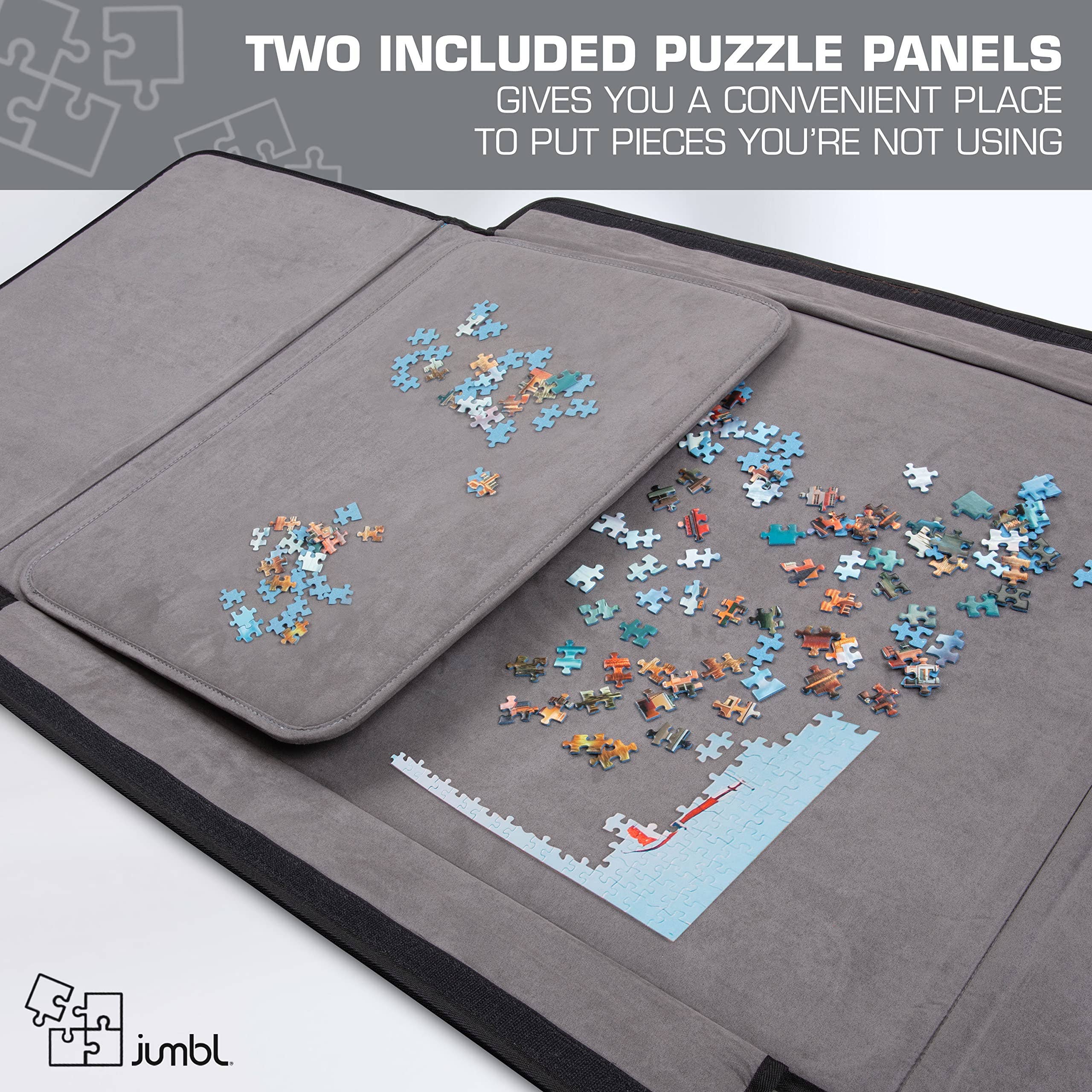 Jumbl - Vendita all'ingrosso Puzzle - Adulti - Carrello per puzzle portatile antiscivolo, tavola da 1500 pezzi20