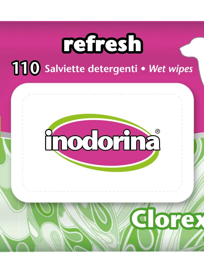 Inodorina Salv Refresh Chlorhexidine 110pcs pour la vente par Inodorina