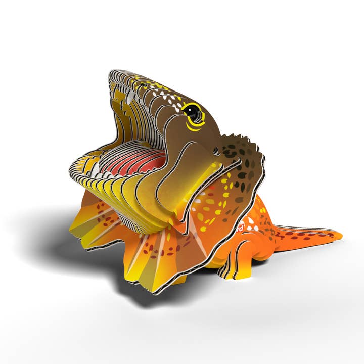 Safari Ltd. - Wholesale Puzzle - Kids - EUGY Frilled Lizard 3D Puzzle