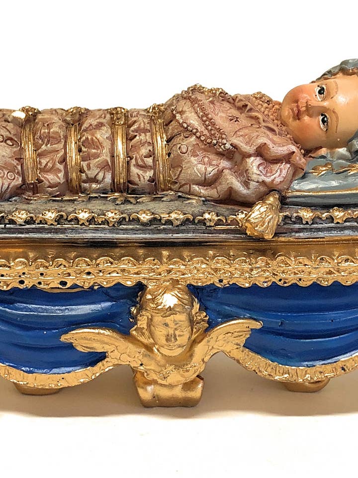 Estátua Maria Bambina 10 cm em resina por atacado de Costa Articoli Religiosi