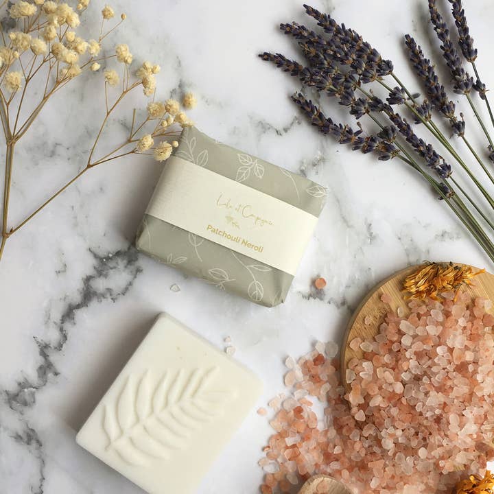 Handmade soap with essential oils for wholesale by lulu et compagnie