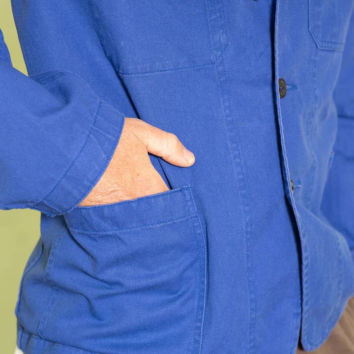 Yarmouth Oilskins - Wholesale Jacket - Men's - The Engineer Jacket - Royal Blue