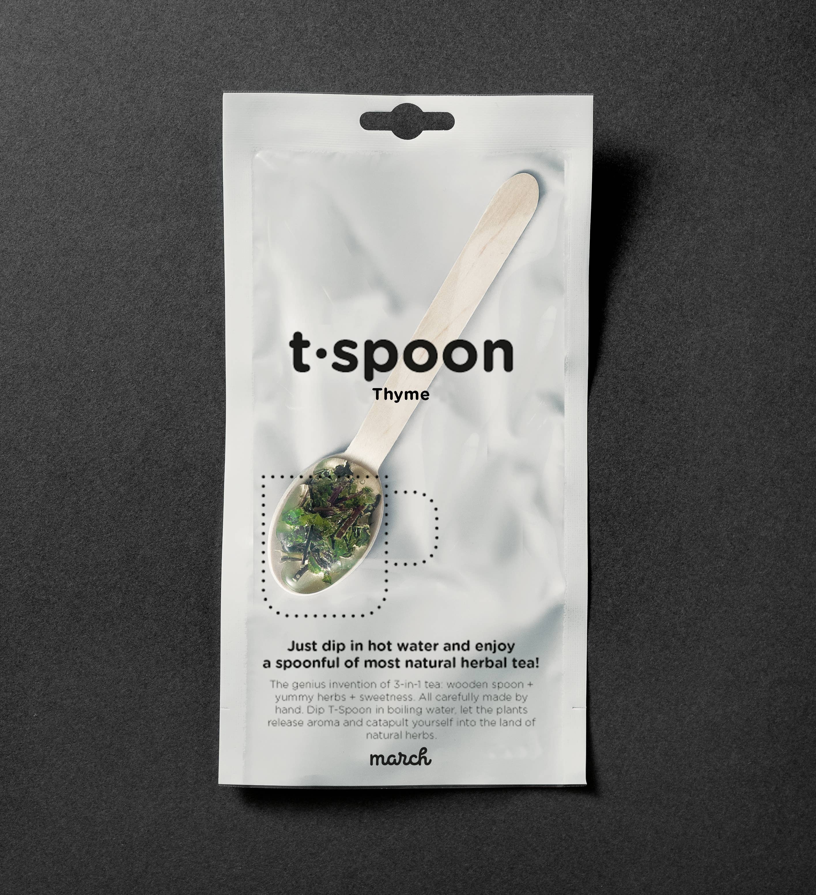 March - Wholesale Loose Tea - herbal tea with a spoon x14
