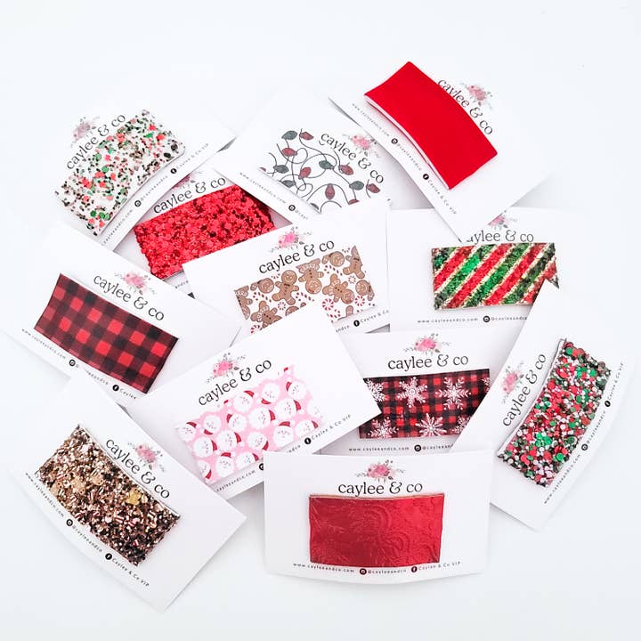 Snap Clips, mix natalizio assortito per la vendita all'ingrosso da parte di Caylee & Co