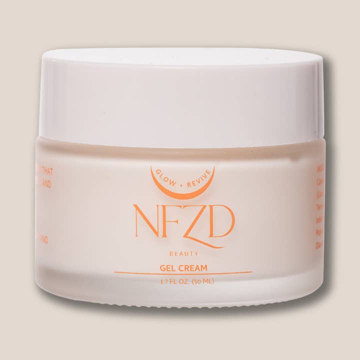 Glow + Revive Gel Cream for wholesale by NFZD Beauty