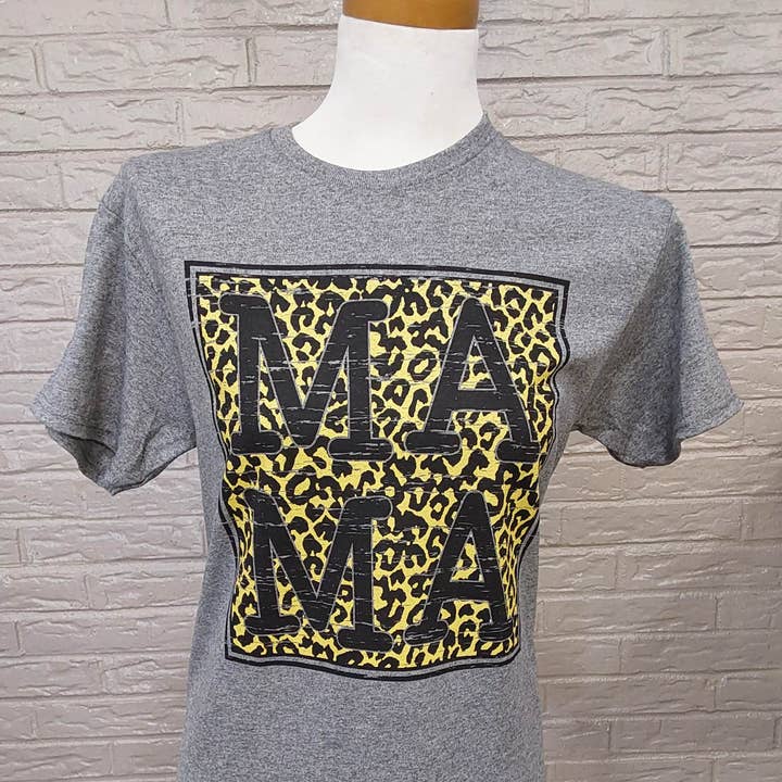 TRANSFER - MAMA Cheetah Print for wholesale by Start2Finish