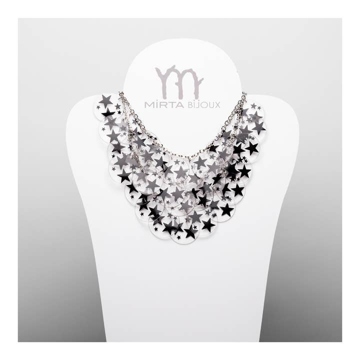 Mirta Accessori Moda - Venta al por mayor Collares con colgantes/abalorios - Collar Star Woman C581