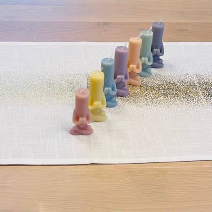 .AVPV. Studio - Wholesale Grappige kaars - Zen Boeddha Kaars1