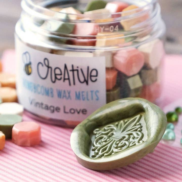 Honey Bee Stamps - Wholesale Rubber/Decorative Stamp - Fleur-de-Lis - Wax Stamper5