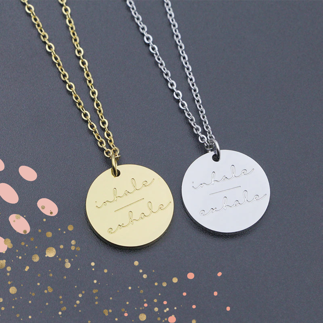 Embellished Whimzy - Vendita all'ingrosso Collana con ciondolo/pendaglio - Collana con disco in oro6