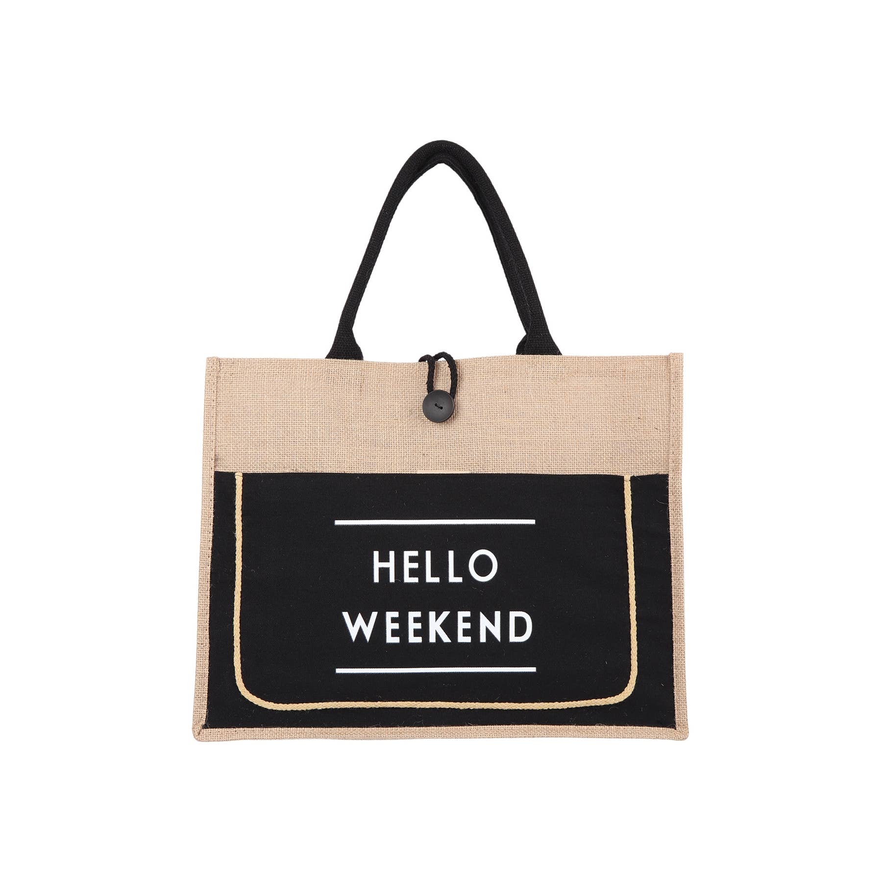 Pink Irene Wholesale - Wholesale Tote Bag - Women's - HELLO WEEKEND TOTE BAG0