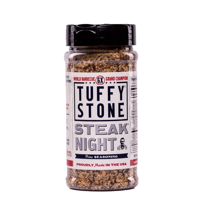 Tuffy Stone Steak Night Prime Seasoning for wholesale by Tuffy Stone BBQ Provisions
