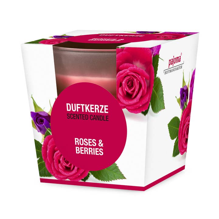 DK Roses & Berries in een glas/doos voor wholesale door Pajoma